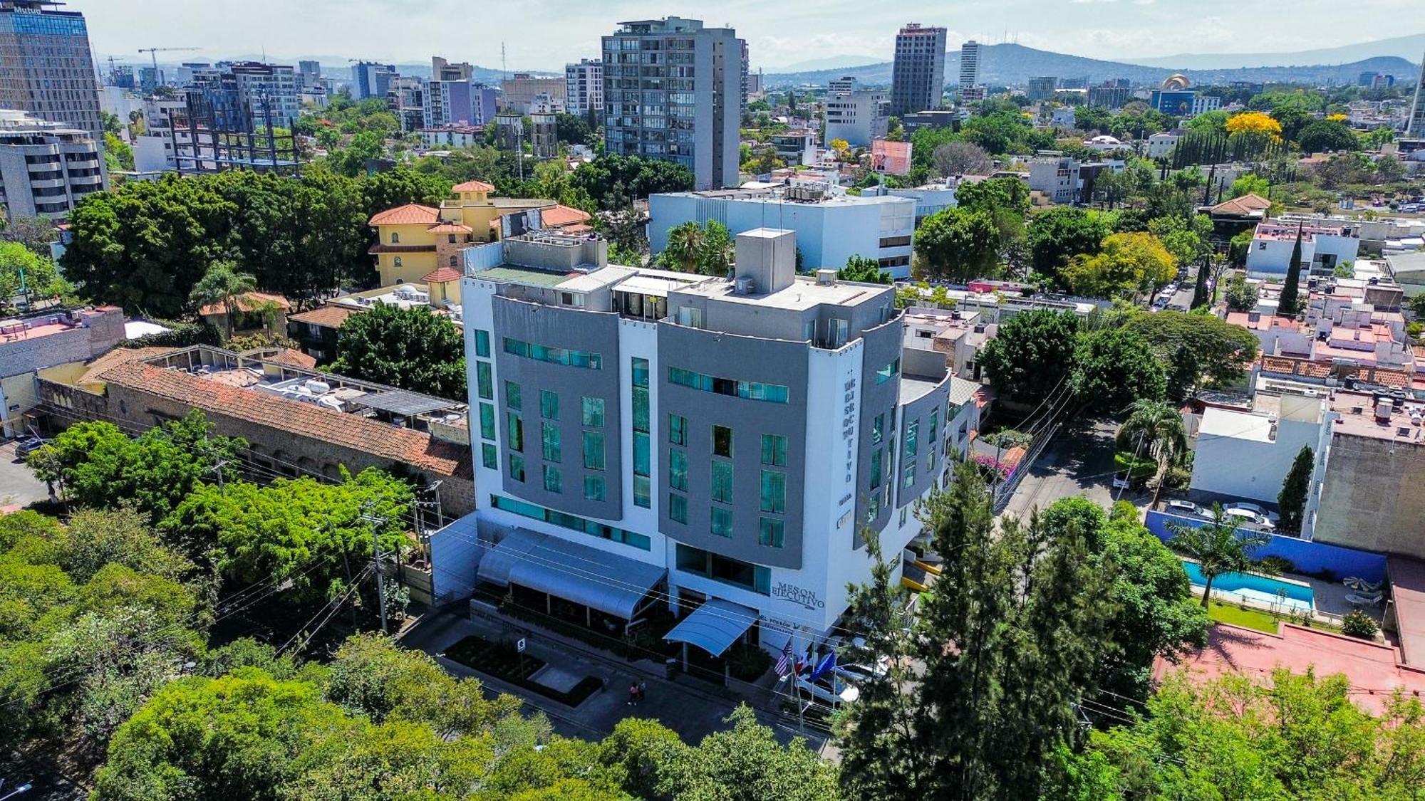 Hotel Meson Ejecutivo Guadalajara Exterior foto